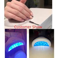 Sunuv-Profesjonalna lampa UV do paznokci, lampka LED do suszenia żelu, maszyna z czujnikiem na podczerwień, 48 W, manicure 6